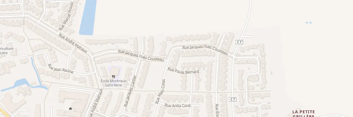 Plan du 30 Rue Jacques-Yves Cousteau à Trélazé