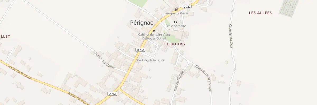 Plan du 3 Imp des Puits à Pérignac