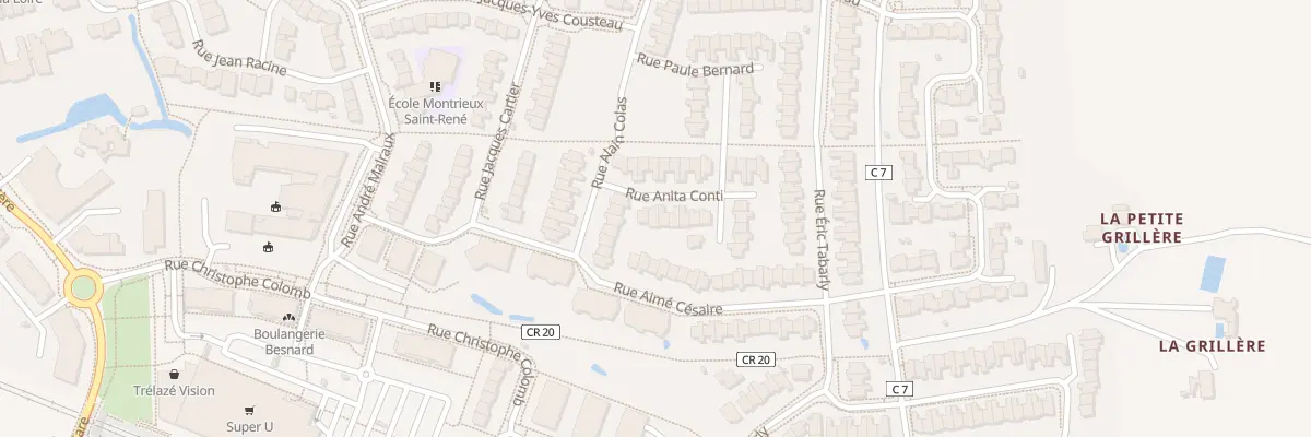 Plan du 6 Rue Anita Conti à Trélazé