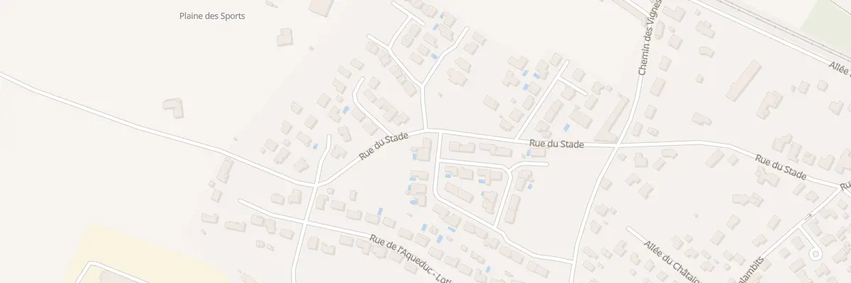 Plan du 1 Rue des Regailles à Beautiran