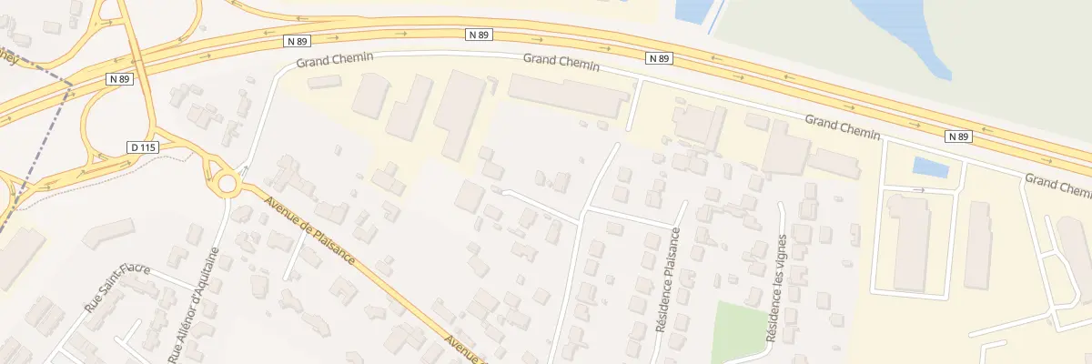 Plan du 13B Rue de Talamont à Yvrac