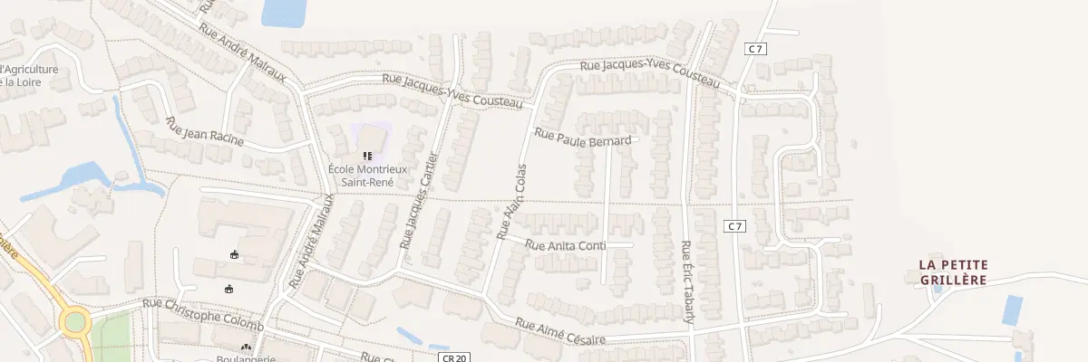 Plan du 15 Rue Alain Colas à Trélazé