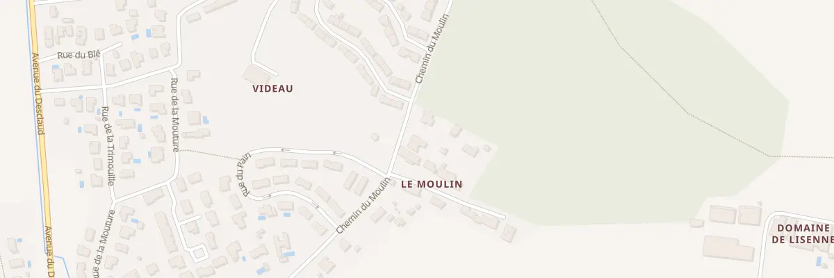 Plan du 23 Che du Moulin à Tresses
