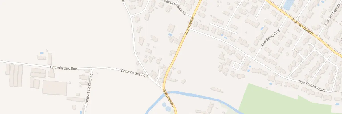 Plan du 53 Rue d’Antes à Niort