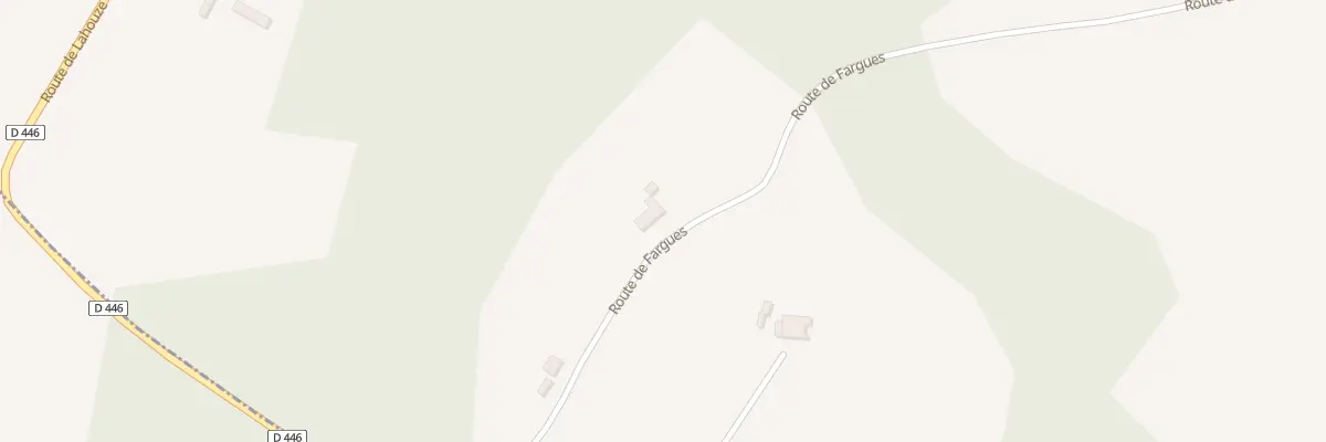 Plan du 271 Rte de Fargues à Vielle-Tursan