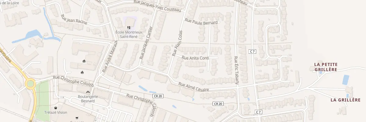 Plan du 27 Rue Alain Colas à Trélazé