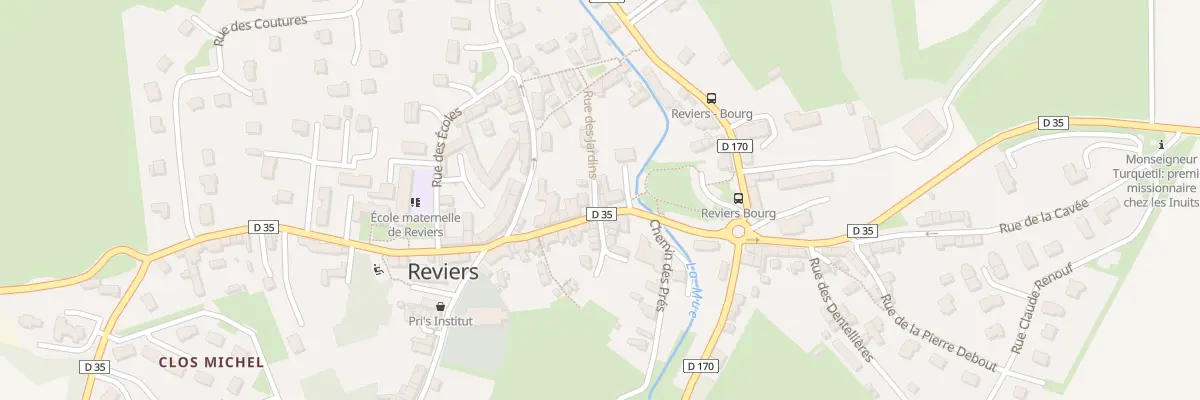 Plan du 9 Gr Grande Rue à Reviers