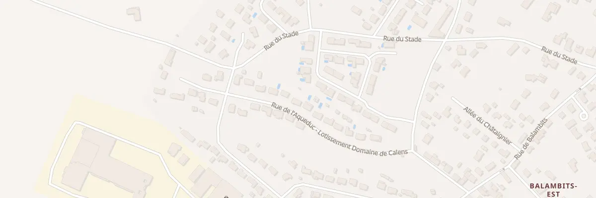 Plan du 15 Rue de l’Aqueduc à Beautiran