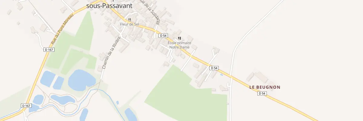 Plan du 38 Rue de l’École Notre-Dame à Lys-Haut-Layon