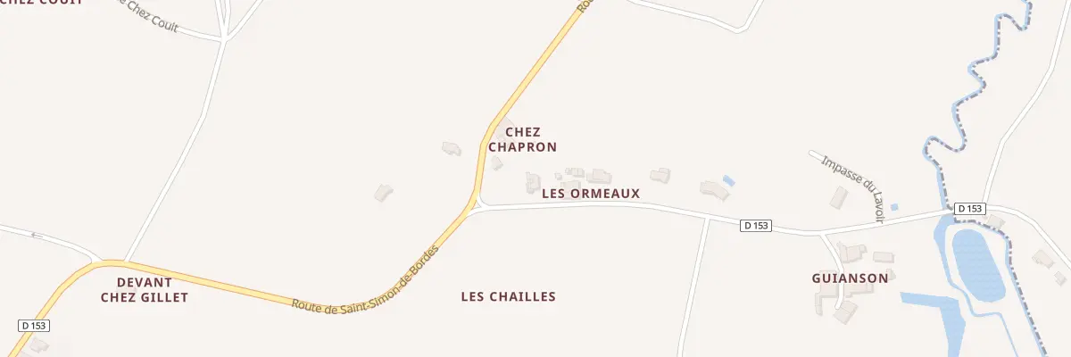 Plan du 5044 Les Ormeaux à Agudelle