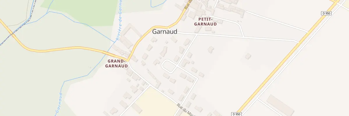Plan du 14 Rue Lotissement de la Sabliere à Poursay-Garnaud