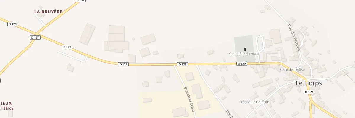 Plan du 28 Rue des Forges au Horps