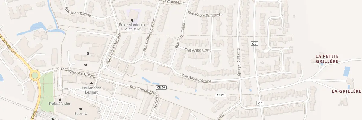 Plan du 33 Rue Alain Colas à Trélazé