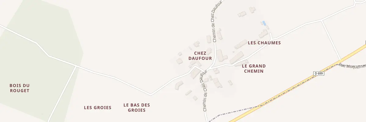 Plan du 18 Chez Daufour à Saint-Germain-de-Lusignan