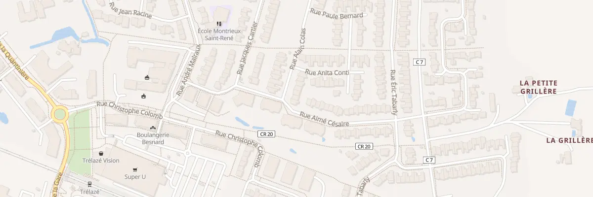 Plan du 37 Rue Alain Colas à Trélazé