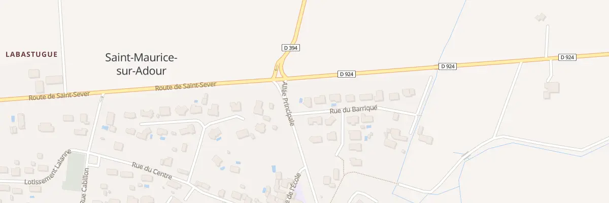 Plan du 31 Rue du Barriqué à Saint-Maurice-sur-Adour