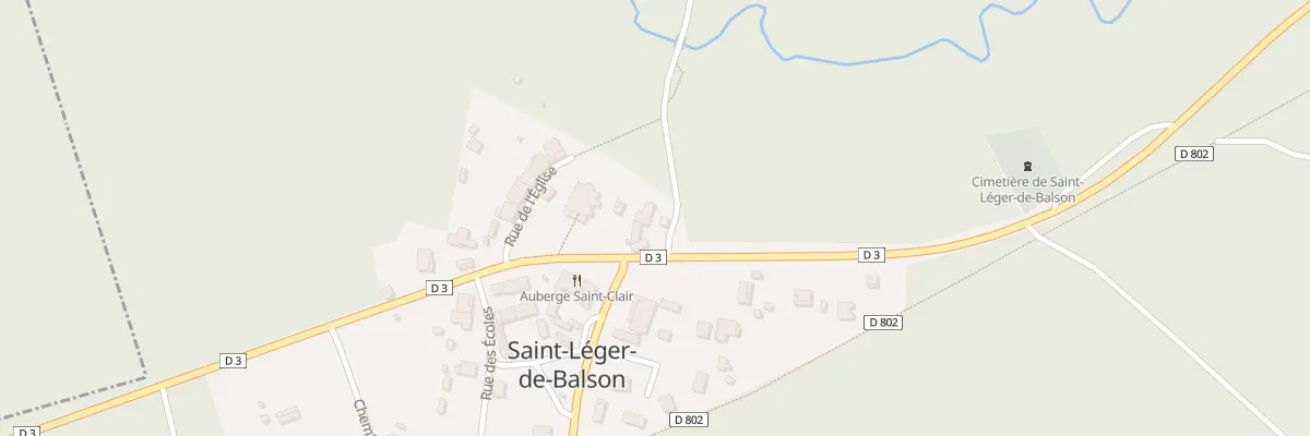Plan du 4B Le Bourg à Saint-Léger-de-Balson