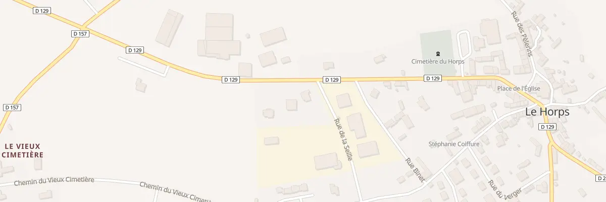 Plan du 2 Rue de la Seille au Horps