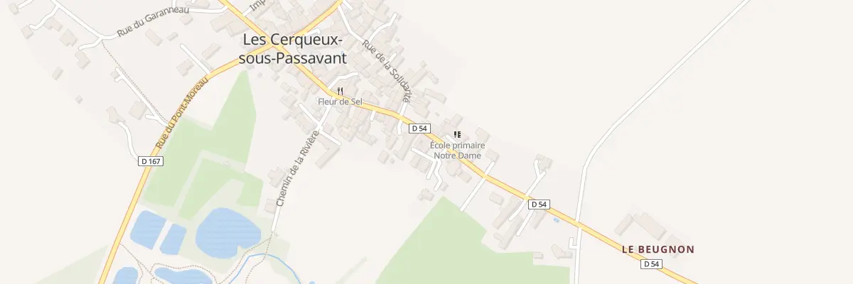 Plan du 30 Rue de l’École Notre-Dame à Lys-Haut-Layon