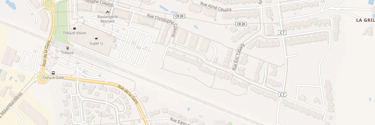 Plan du 76 Rue Christophe Colomb à Trélazé