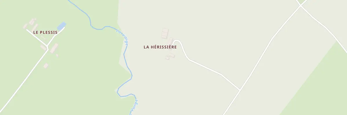 Plan du 2 La Hérissière à Préaux