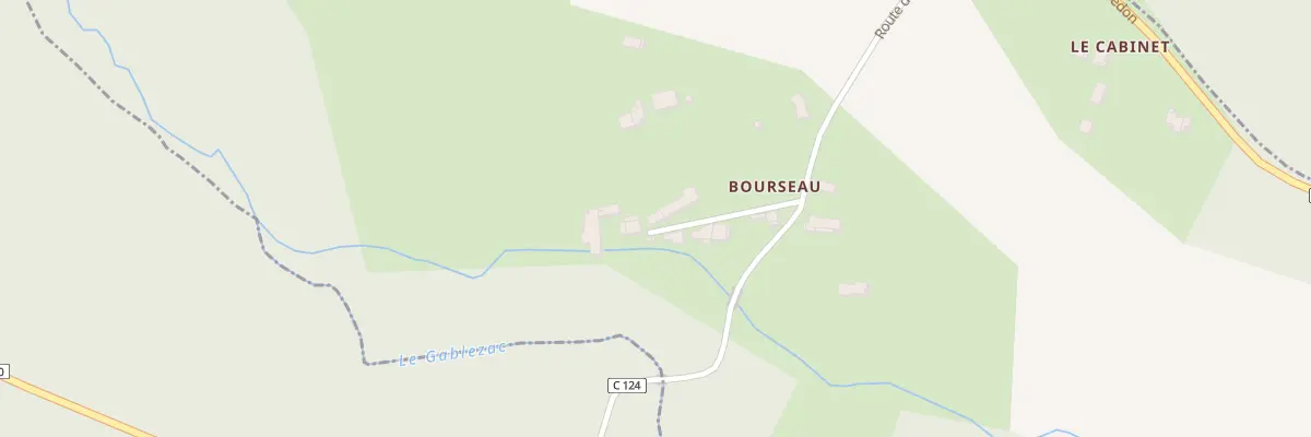 Plan du 5066 Bourseau à Chamouillac