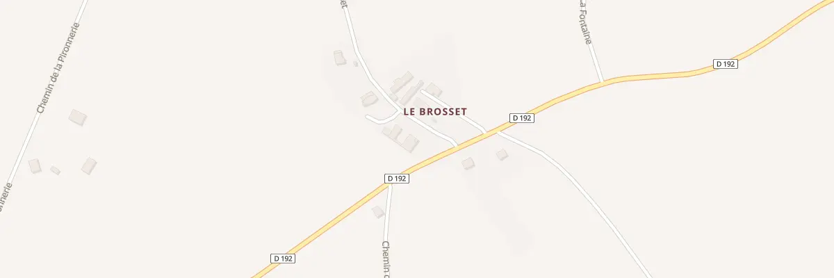 Plan du 1 Che du Brosset à Rives-du-Loir-en-Anjou