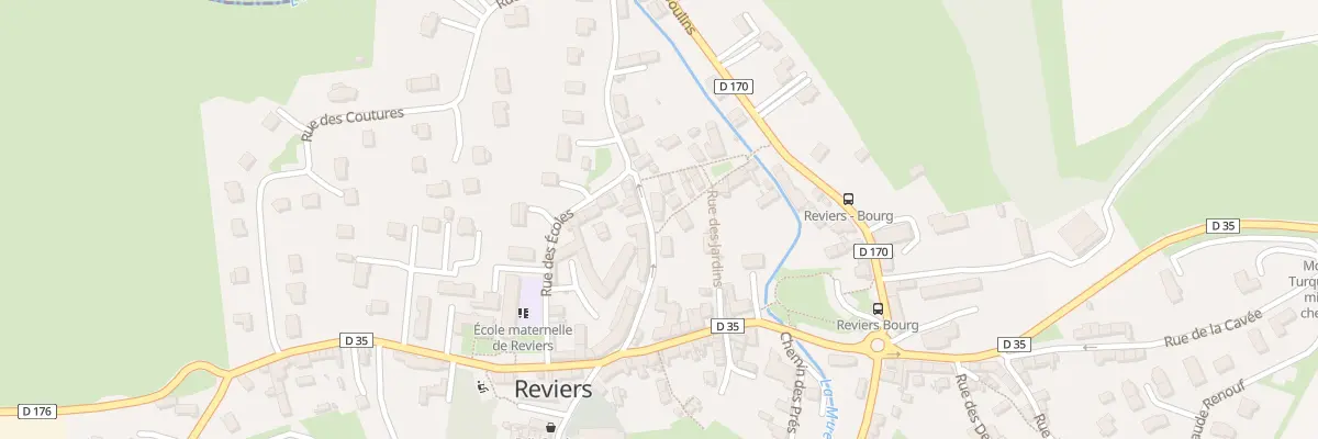 Plan du 8 Rue du Bout Souverain à Reviers