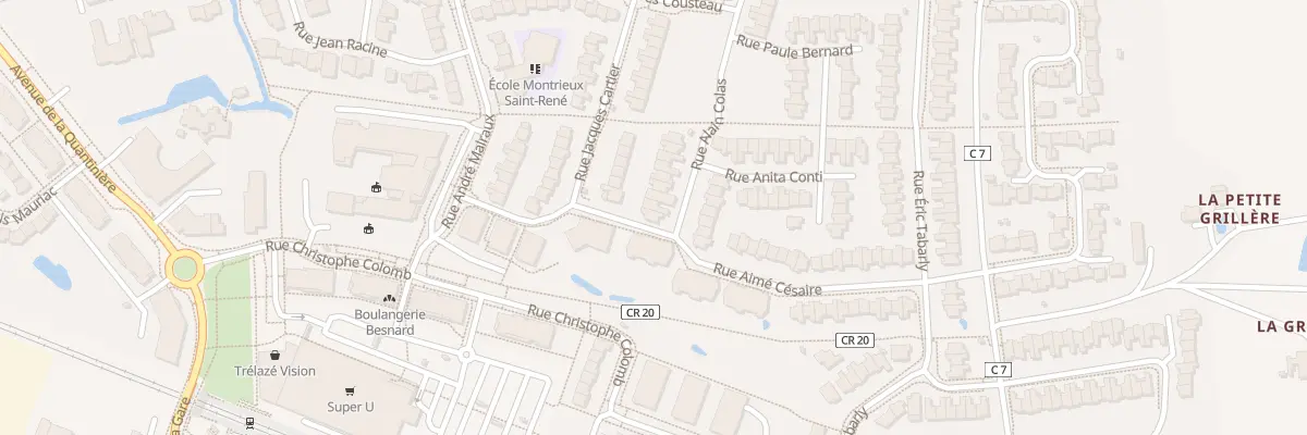 Plan du 36 Rue Alain Colas à Trélazé