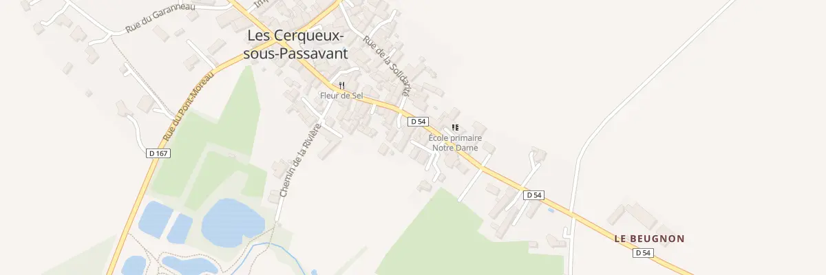 Plan du 28 Rue de l’École Notre-Dame à Lys-Haut-Layon