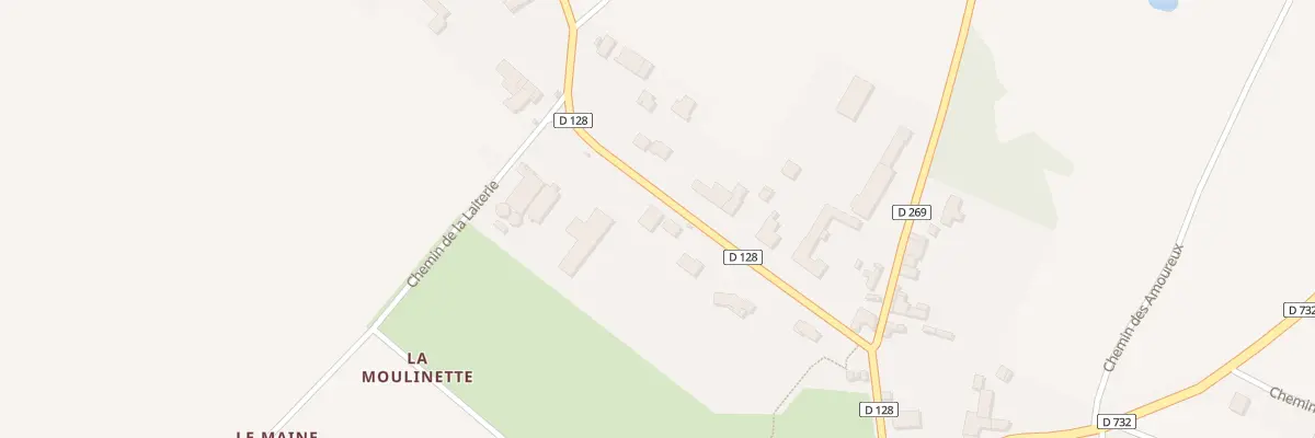 Plan du 15 Rte de Saintes à Pérignac