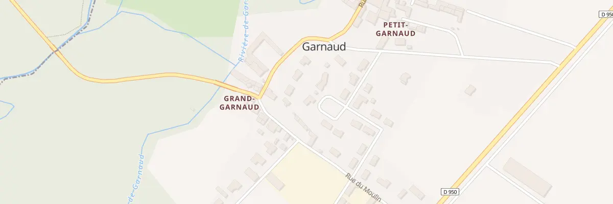 Plan du 12 Rue Lotissement de la Sabliere à Poursay-Garnaud