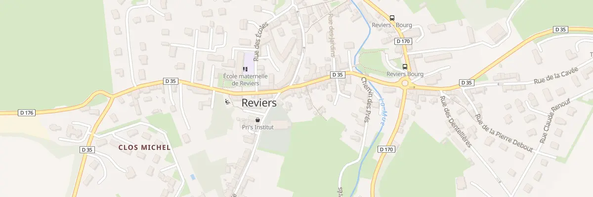 Plan du 4 Gr Grande Rue à Reviers