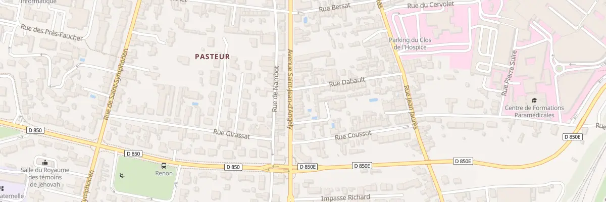 Plan du 145 Av St-Jean d’Angely à Niort