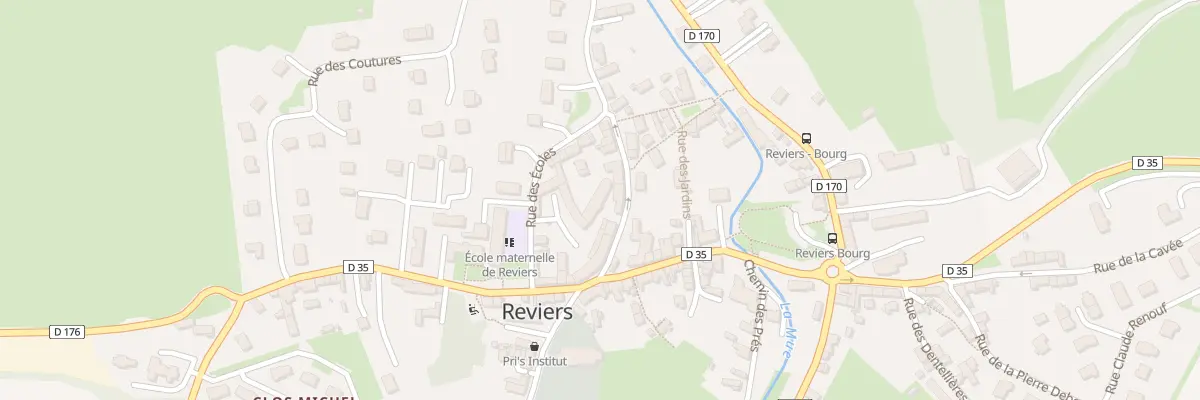 Plan du 1 Rue du Bout Souverain à Reviers