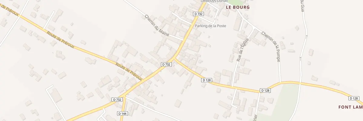 Plan du 1 Rte de Coulonges à Pérignac