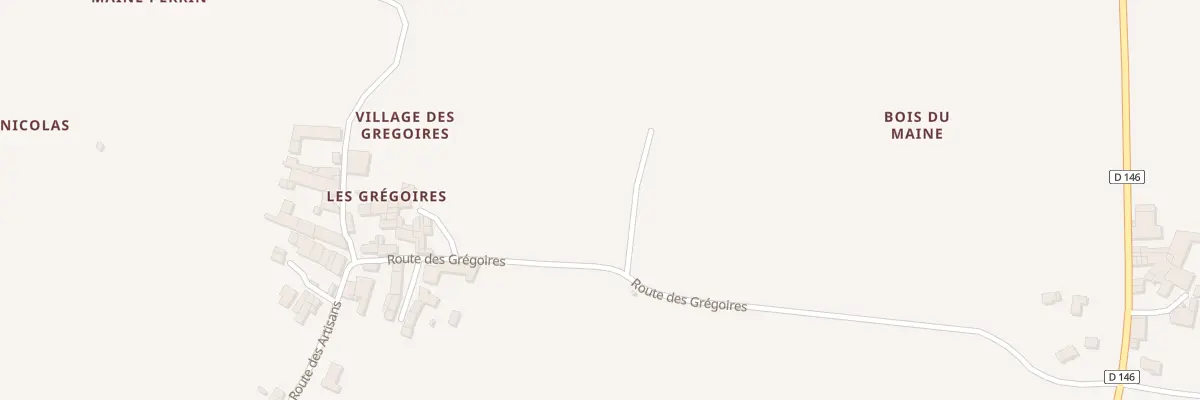 Plan du 7 Rue du Maine à Chadenac
