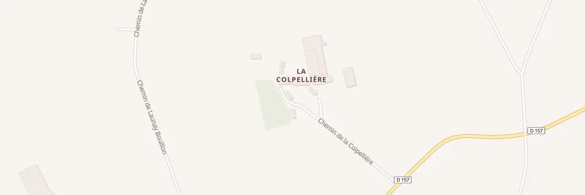 Plan du 4 Che de la Coipelière au Horps