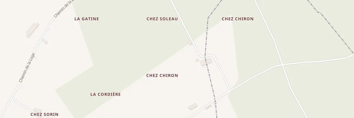Plan du 24 Che chez Chiron à Neulles