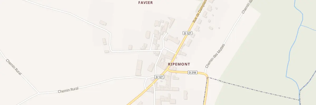Plan du 10 Rue du Village à Antezant-la-Chapelle