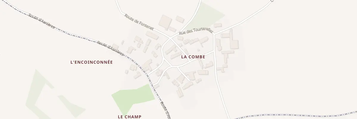 Plan du 4 Rue du Centre à Fontenet