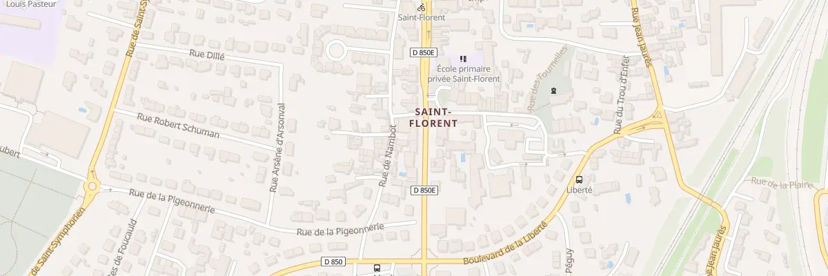 Plan du 224 Av St Jean d’Angely à Niort