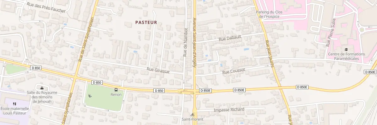 Plan du 180 Av St-Jean d’Angely à Niort