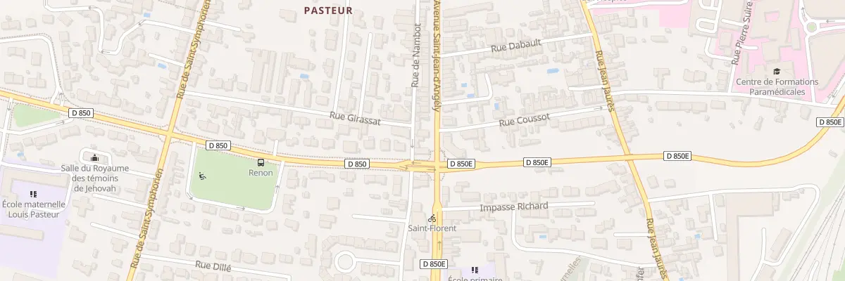 Plan du 89 Rue de Nambot à Niort