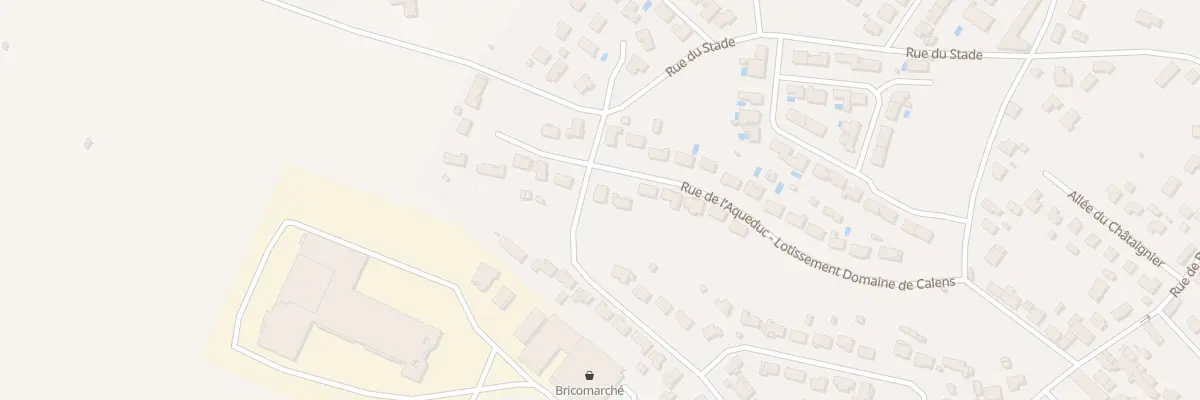 Plan du 35 Rue de Calens à Beautiran