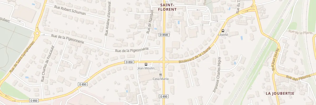 Plan du 1 Rue de la Pigeonnerie à Niort