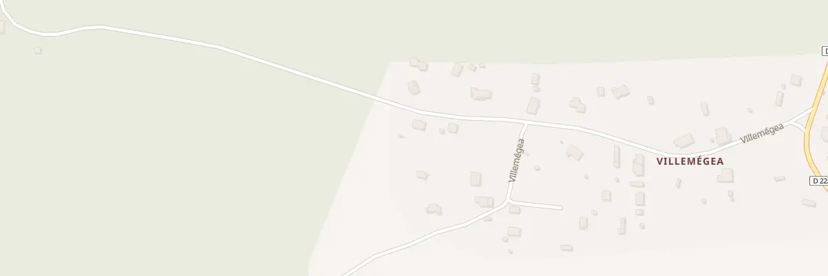 Plan du 20 Lande de Villemegea à Saint-Léger-de-Balson