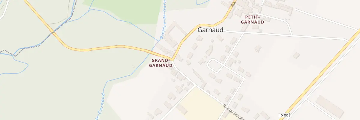 Plan du 9 Rue du Moulin à Poursay-Garnaud