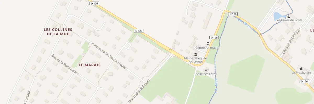Plan du 1 Rue Lucien Fremont à Rots
