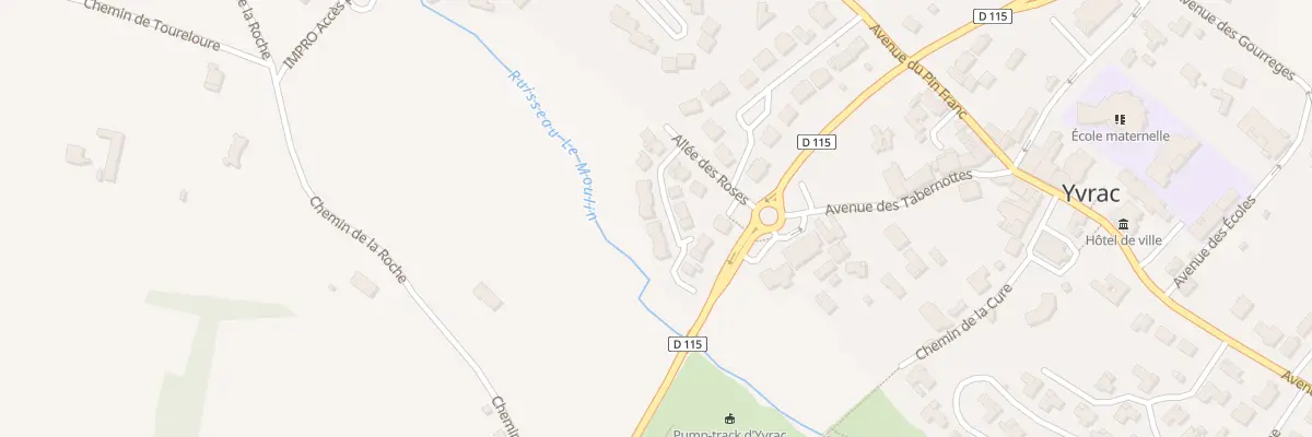 Plan du 16 Rte des Berges à Yvrac